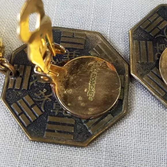 Karen Roache Unique Chinese Good Luck Crystal Clip-on Earrings - Picture 13 of 15